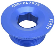 Bout di sterzo per bicicletta M20 x 10 - Boccoletto di sterzo per bicicletta con vite a spillo - Componenti bicicletta - Compatibile con Shimano - Componenti bicicletta