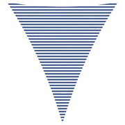 Vela Parasole | Telo Ombra | Vela da ombra solare Blu e Bianco 5 x 6 x 6 m