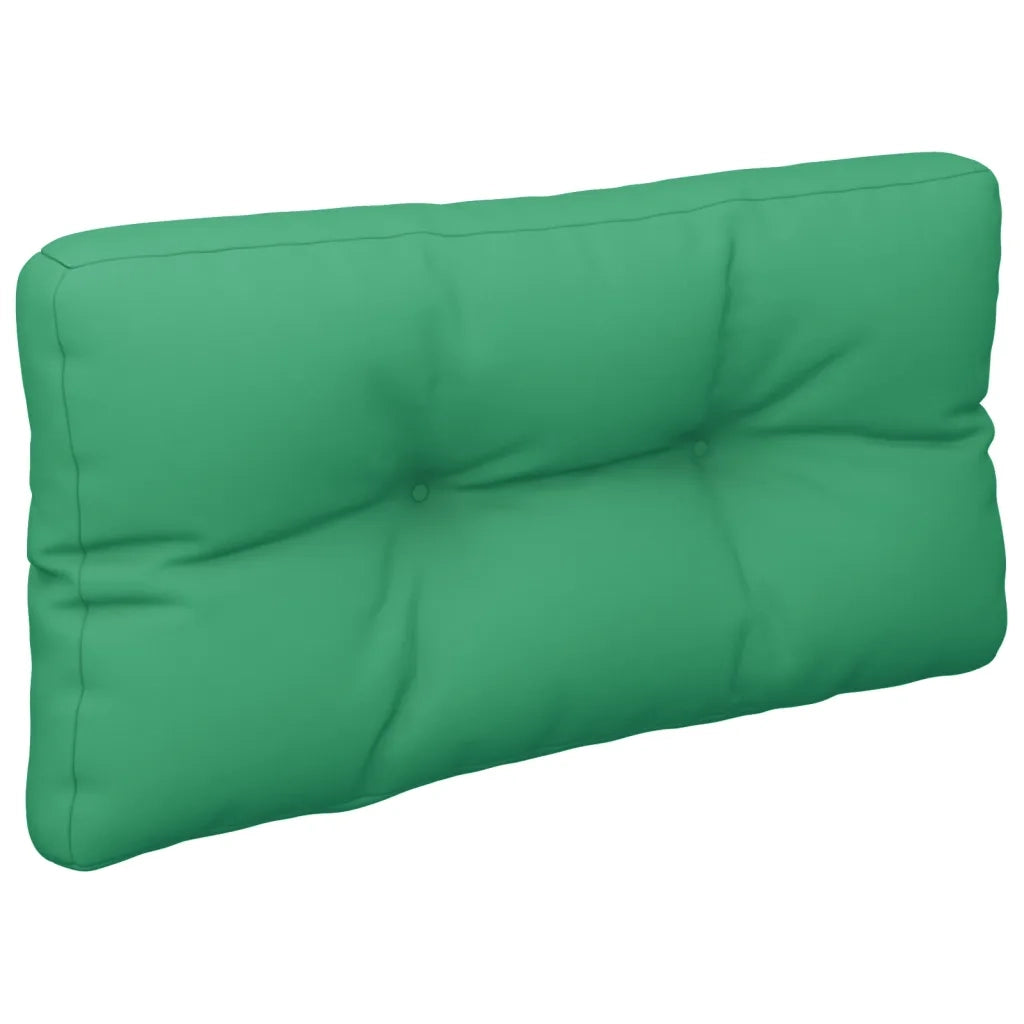 Cuscino per Pallet Verde 80x40x12 cm in Tessuto 314467