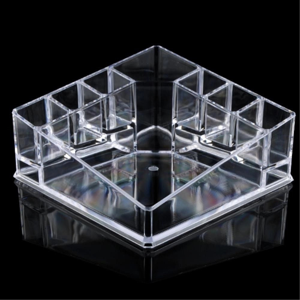 Trade Shop - Organizzatore Contenitore Porta Trucchi Espositore Make Up Rossetti Gioielli -