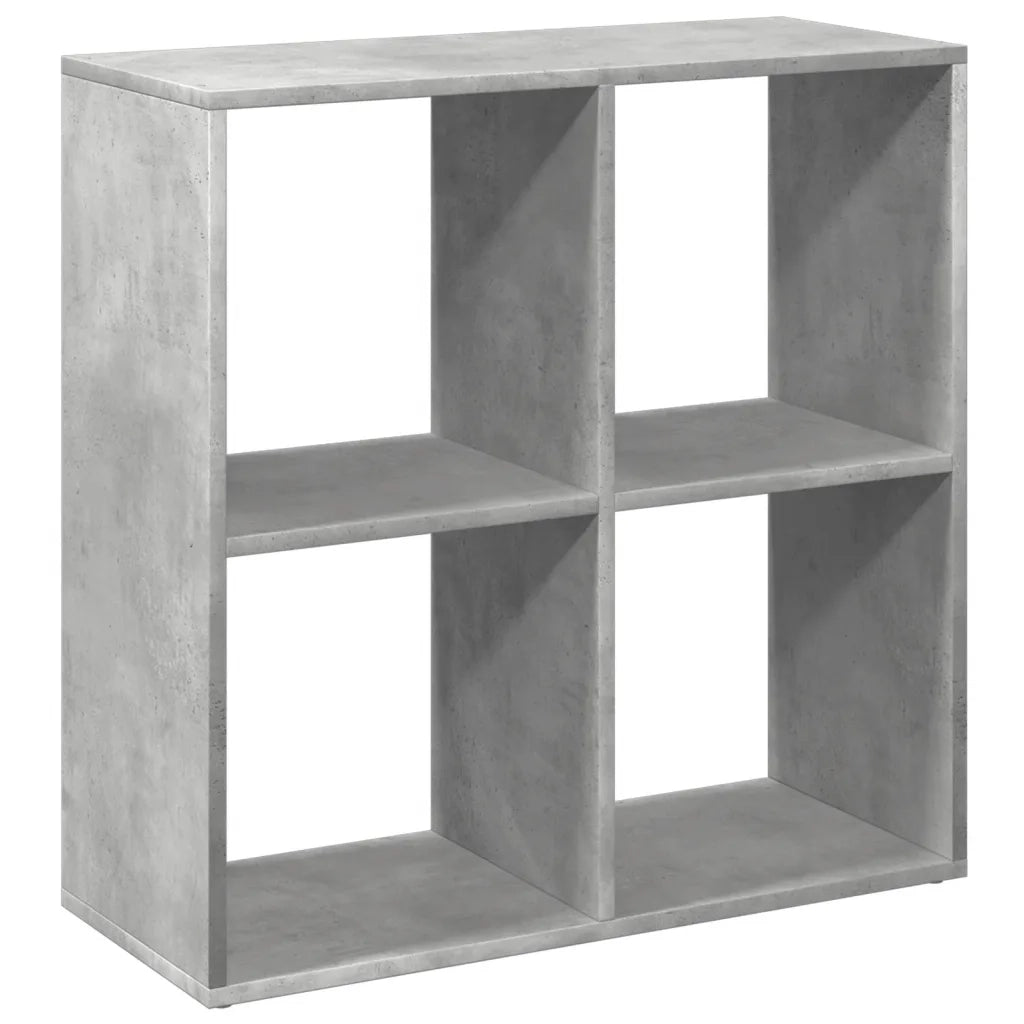 Libreria Divisorio Grigio Cemento 69,5x29x69,5 cm in Truciolato 858006