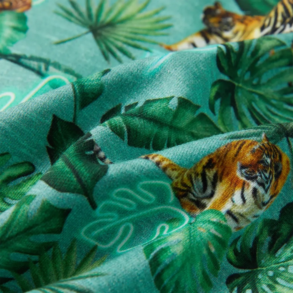 Felpa da Bambino Verde Chiaro Mélange 140 12413