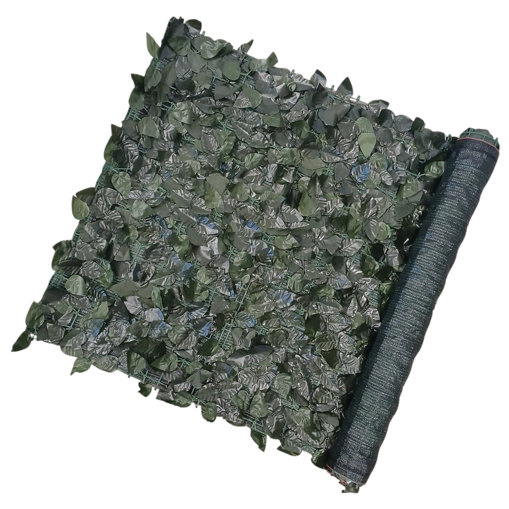 SIEPE ARTIFICIALE LAURO 100X300CM VERDE CON RETE