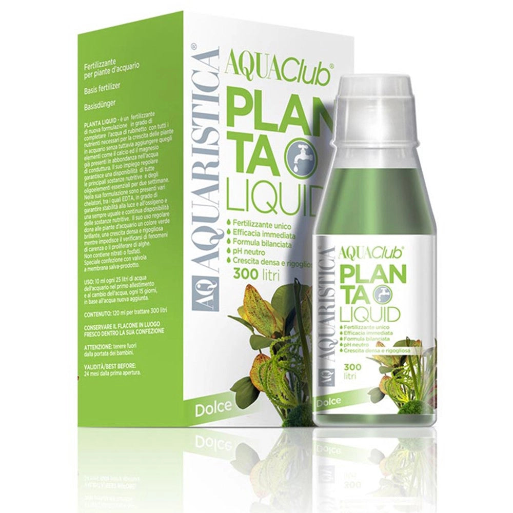 Aquaristica Planta Liquid - Fertilizzante Completo per Piante d' Acquario Formato: 200 ml