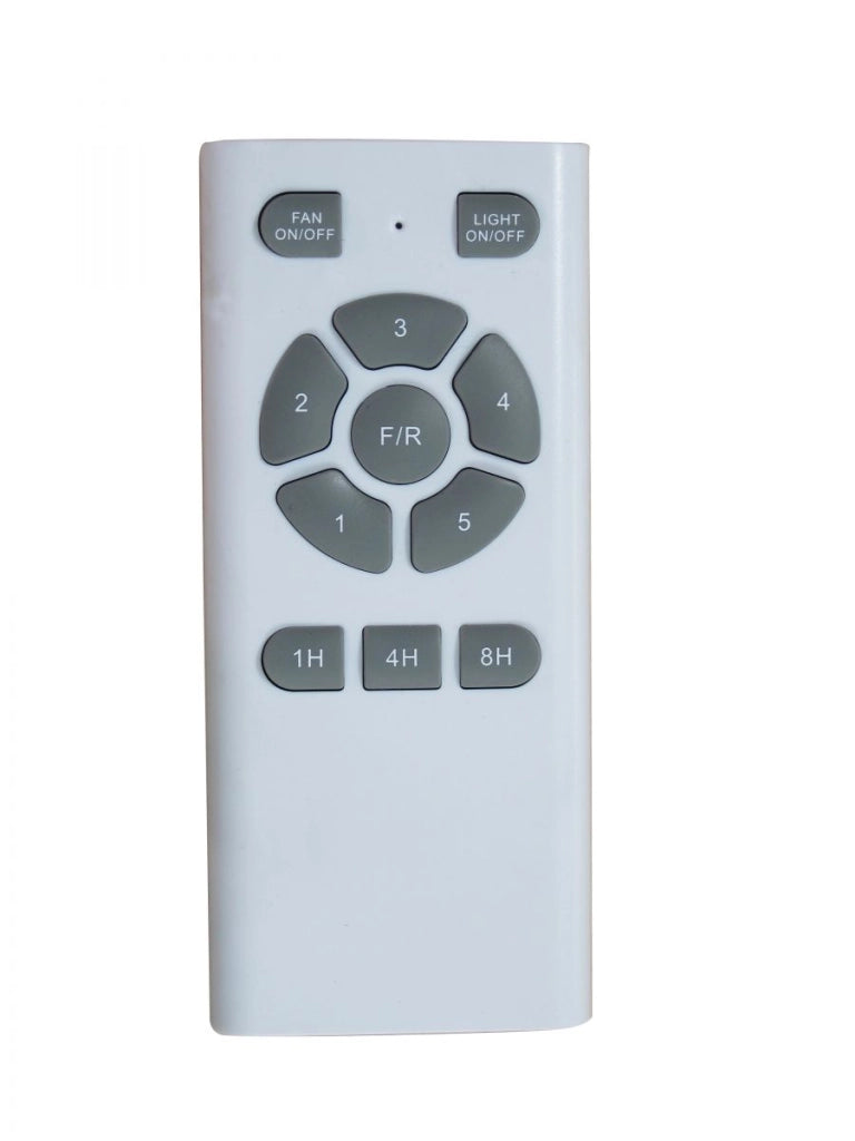 Vam Ventilatore da soffitto OUTDOOR a risparmio energetico nero pale ABS effetto acero 153 cm telecomando 5 velocitÃ