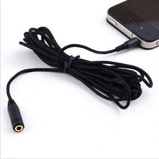 Cavo di estensione audio femmina a maschio - Jack 3,5mm - 5 metri -
