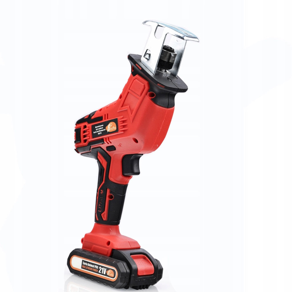 Sega a Gattuccio a Batteria Rosfix Red Woodpecker RW21V – 21V, 2x Batterie Max Lithium, Caricatore Rapido, Valigetta