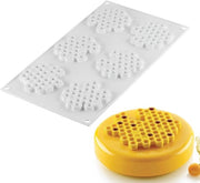 Puntmat in silicone per decorazione di fondant e torte - forma a miele d'api