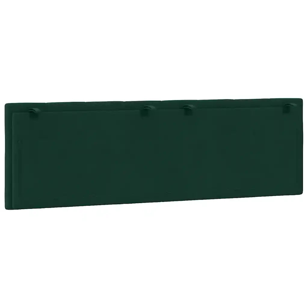 Cuscino Testiera Hanko Verde Scuro 160 cm in Velluto CFW3795630
