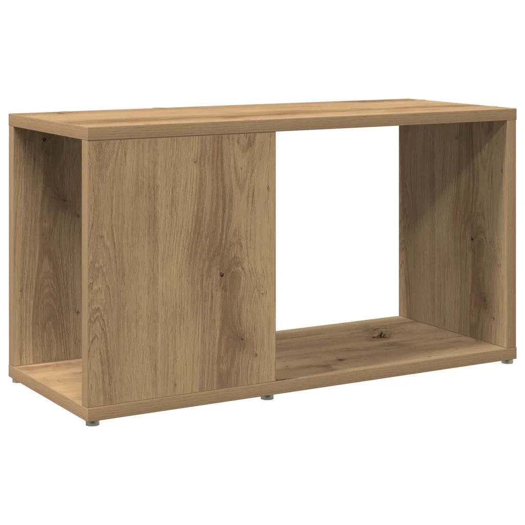 Mobile Porta TV-Mobile per TV-Credenza TV Rovere Artigianale 60x24x32 cm in Truciolato