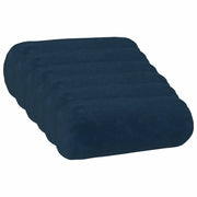 Cuscino con cuscino HEERLEN 6 pz Blu Fleece in microfibra 930112