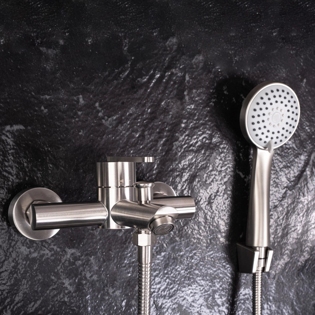 Rubinetto Da Vasca Rea Ontario Brush Nickel