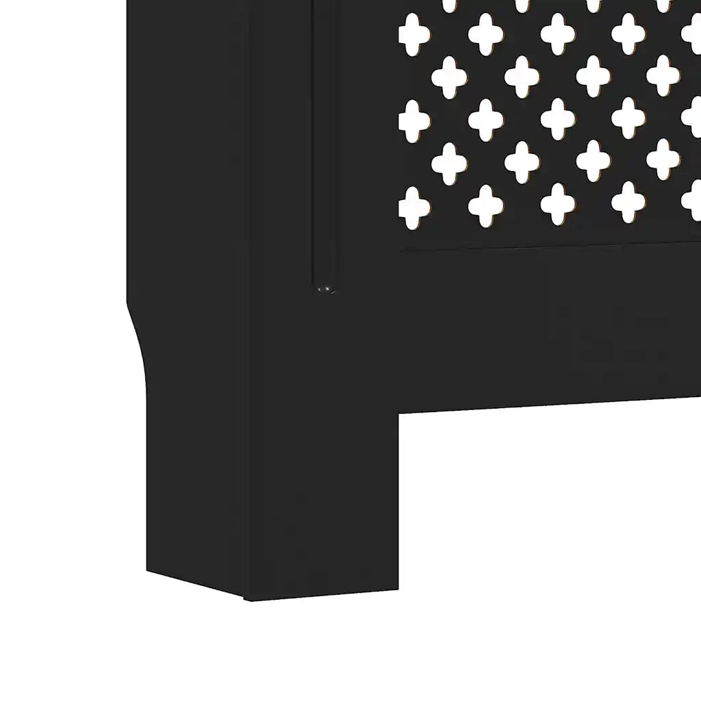 Copertura per Radiatore Nera in MDF 205 cm 325556
