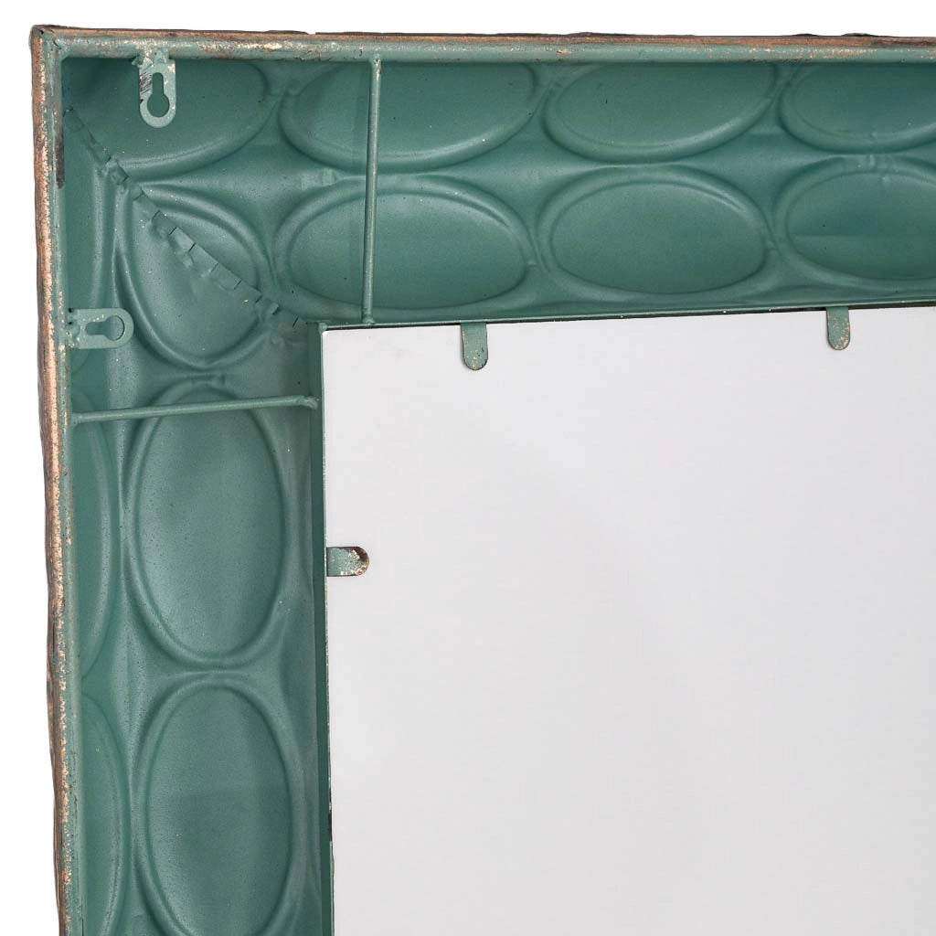 Specchio in metallo dorato 77,5x6,5x167h cm