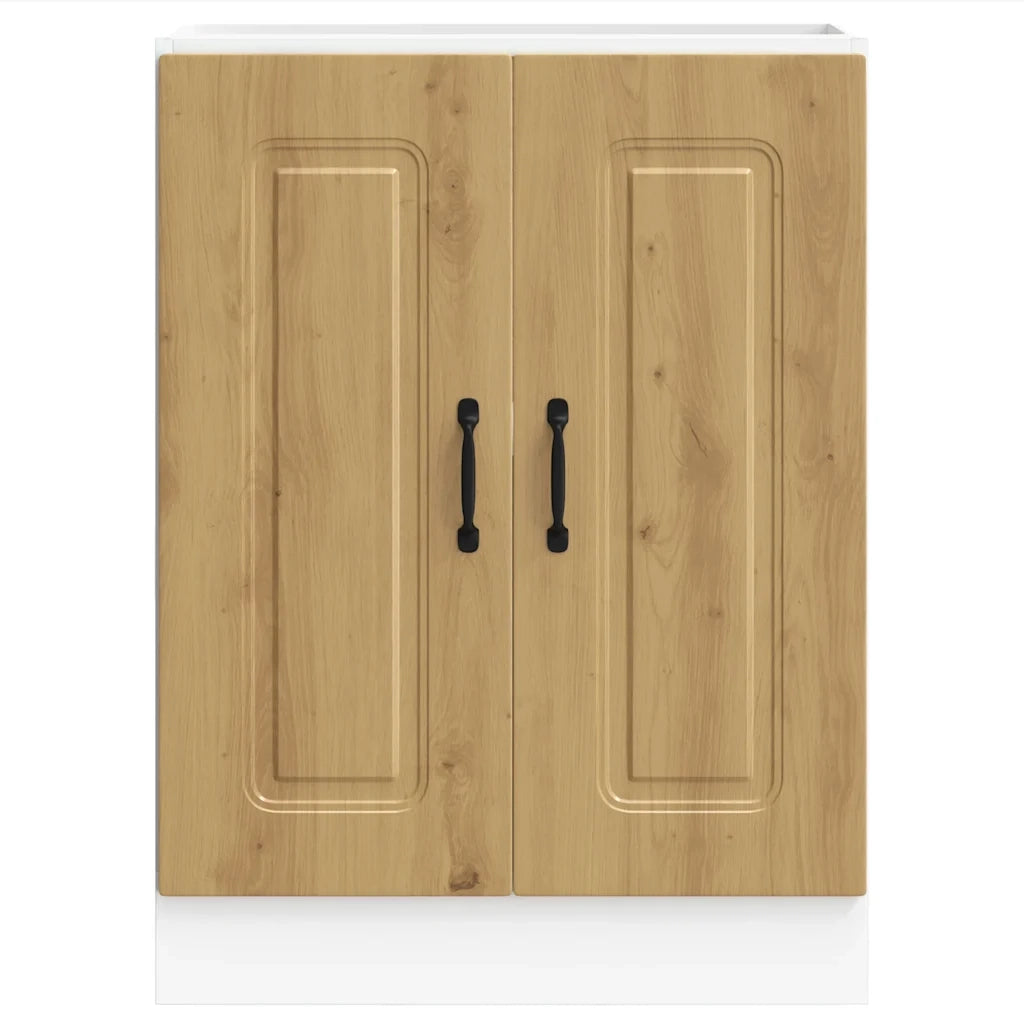 Mobile base lavello Kalmar Rovere Artigianale 60x46x81,5 cm 853446