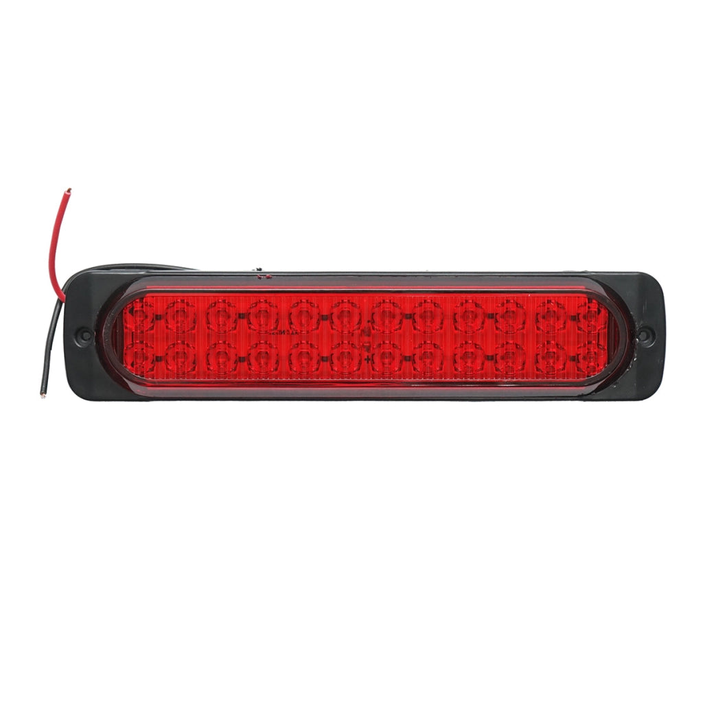 Lampada laterale  slim LED, 12V-24V, rossa, FR0280, Breckner Germany
