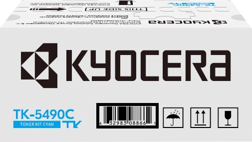 KYOCERA TK-5490C cartuccia toner 1 pz Originale Ciano