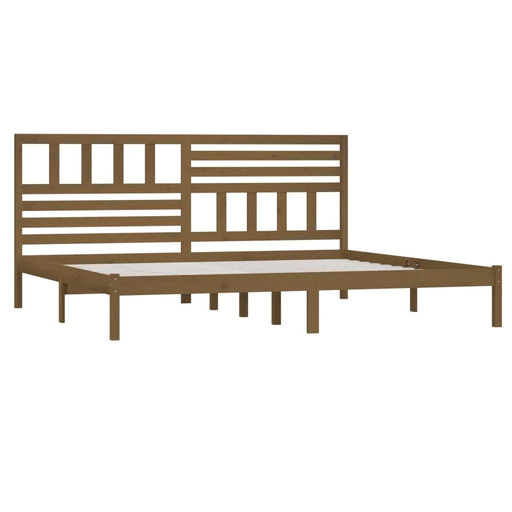 Giroletto senza Materasso Ambra in Legno di Pino 200x200 cm 3101046