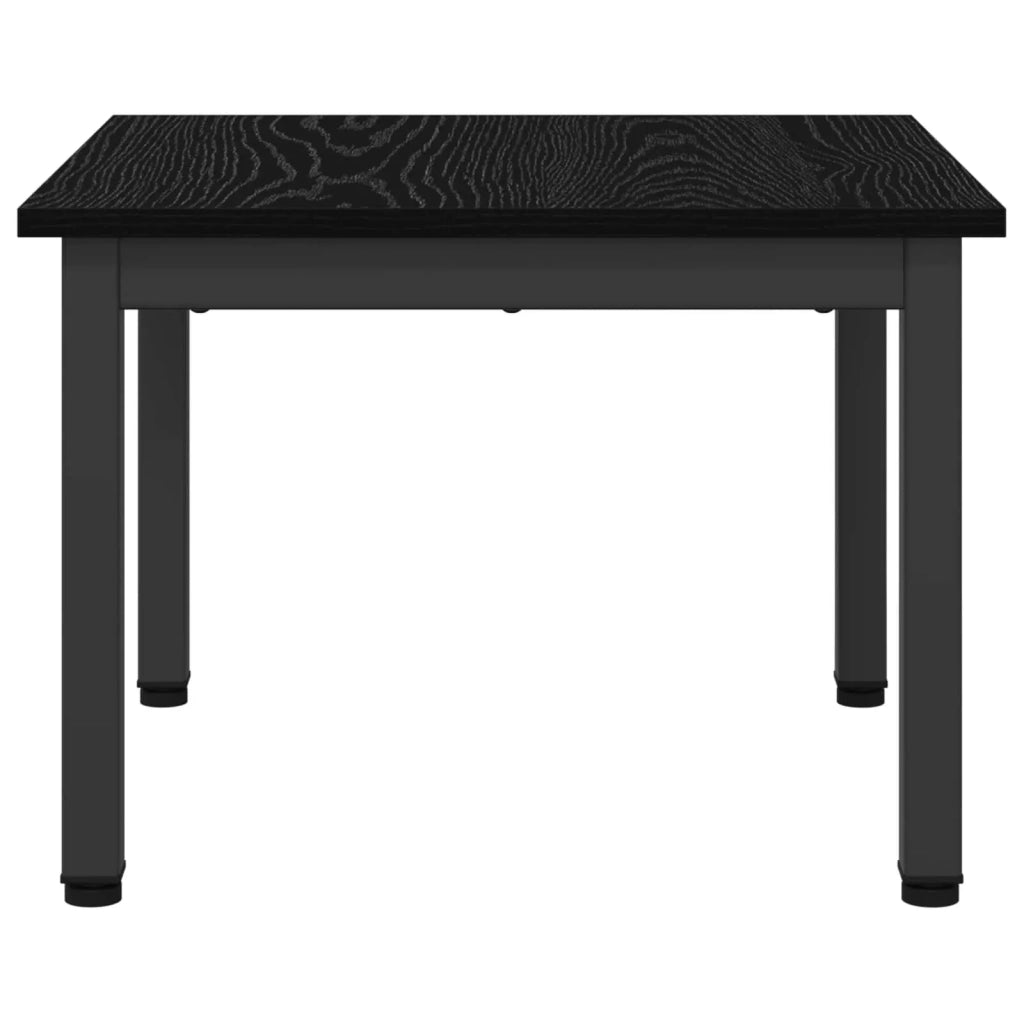 Tavolino da salotto Rovere Nero 50 x 50 x 36 cm 892542