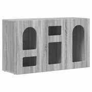 Credenza | Madia | Buffet da pranzo | Armadio da pranzo Grigio Sonoma 100 x 35 x 59 cm Legno multistrato