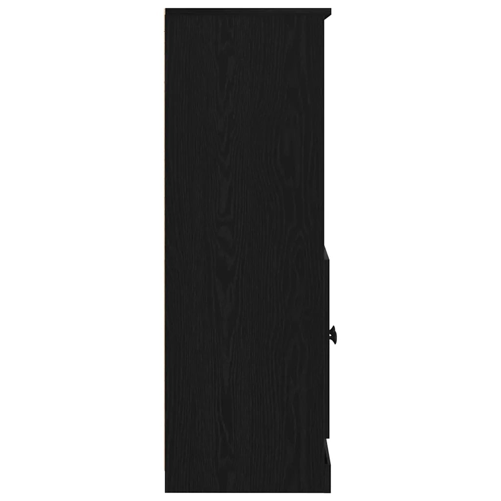 Highboard Rovere Nero 60 x 35.5 x 103.5 cm Legno multistrato 862820