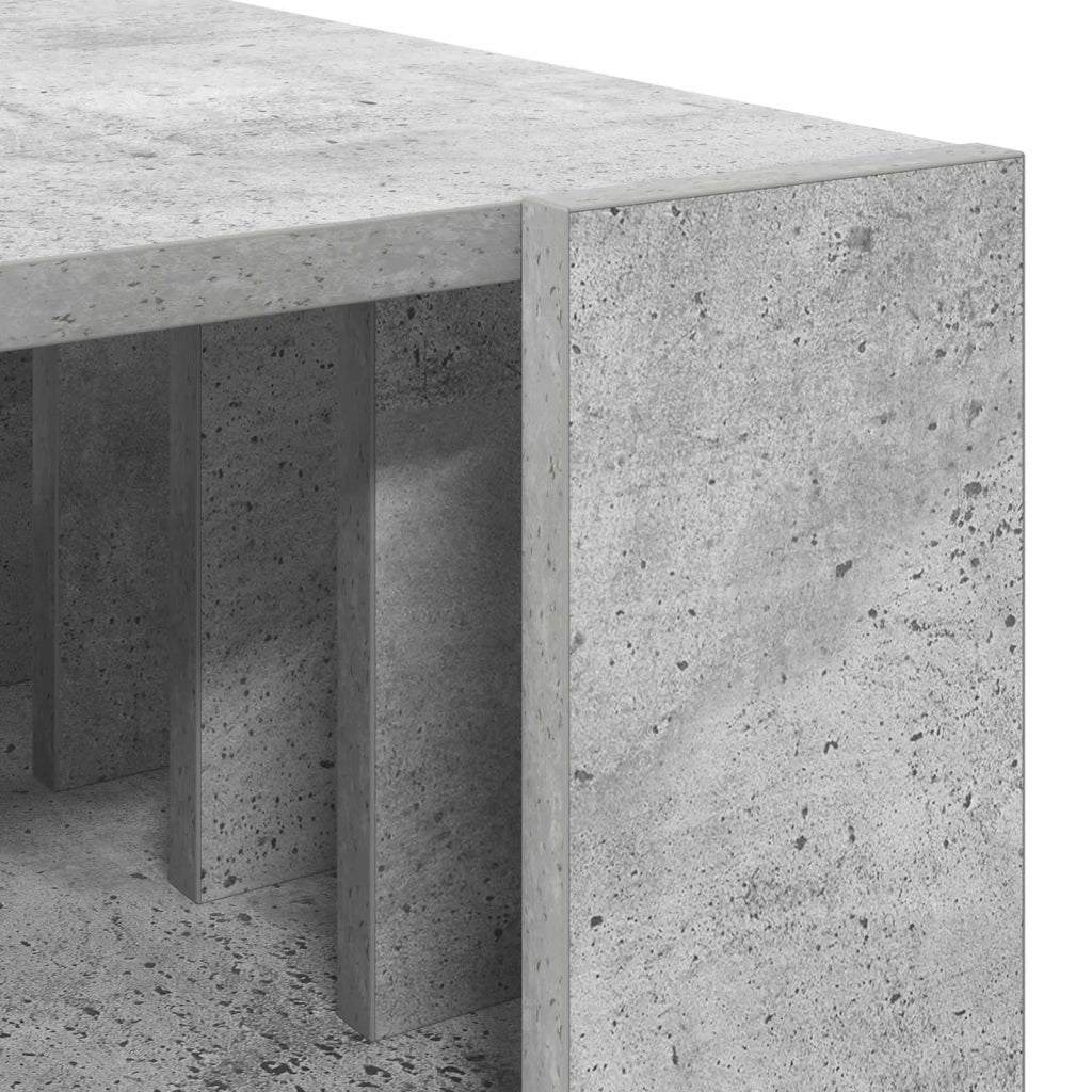 Tavolino da salotto Grigio cemento 92 x 49,5 x 45 cm 8000111