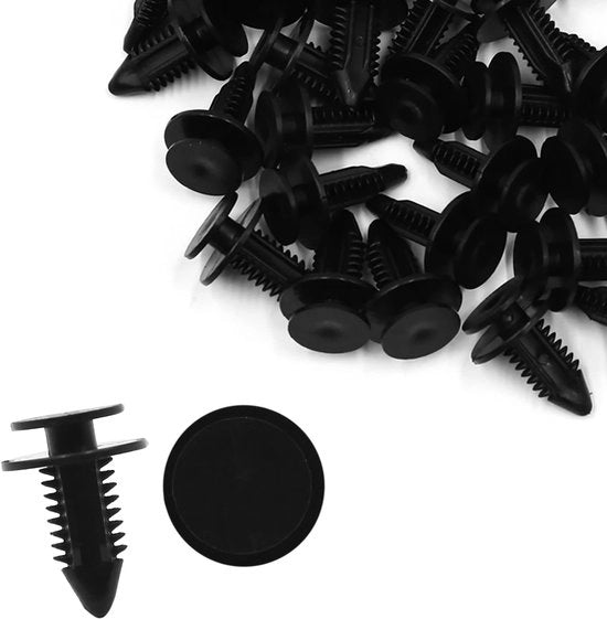 Set di Clip di Copertura a Vite 9 mm - Kit di 50 pezzi