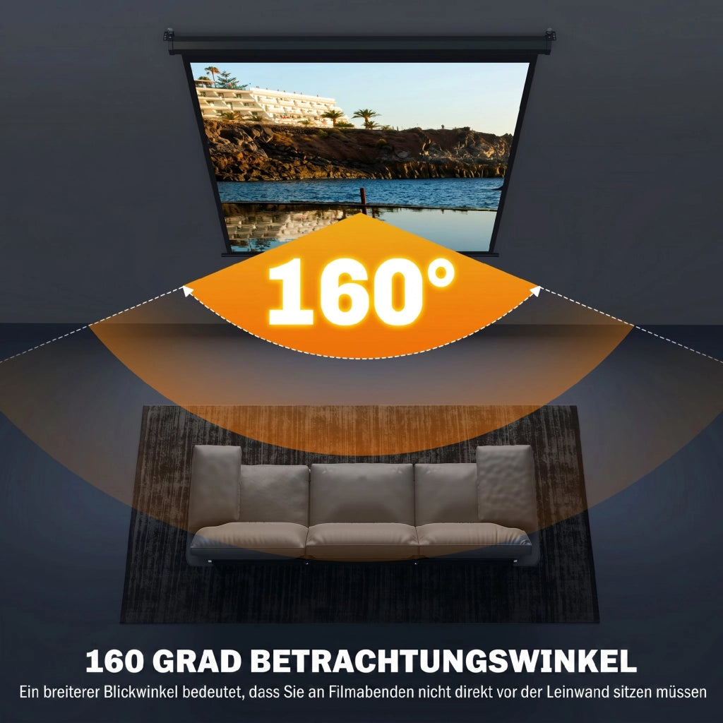 Schermo Proiezione 152x152 cm ¨C Xylo ¨C 85 pollici formato 1:1 HD 4K