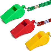 Flessini in Plastica da 3 pezzi con Cordoncino per Sport e Allenamento, inclusi Dispositivo di Emergenza e Addestramento al Guinzaglio