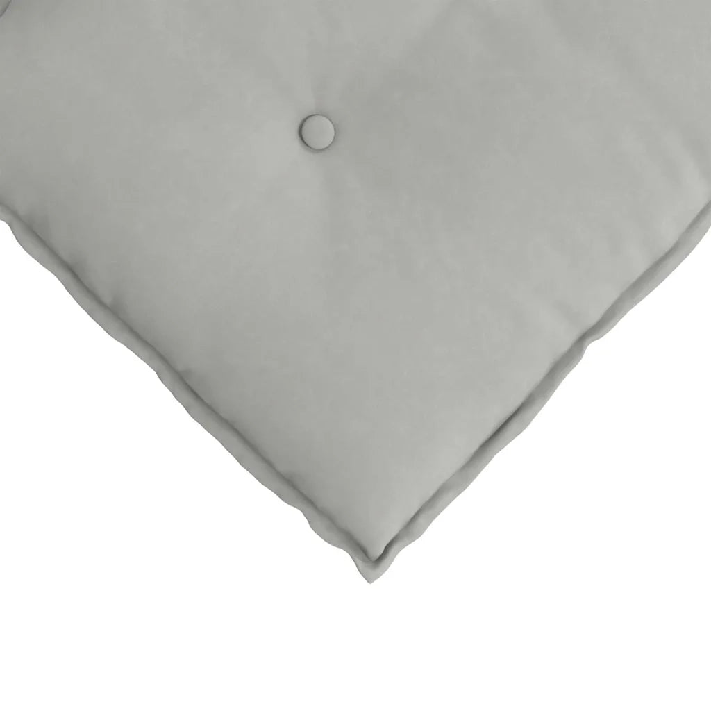 Cuscino per Schiena | Cuscino dorsale Grigio chiaro 140 x 50 cm
