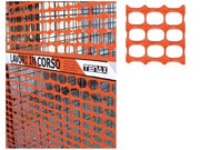 RETE IN PLASTICA PER CANTIERI AREA CANTIERE- - cm.150h. - 1 rotolo TENAX