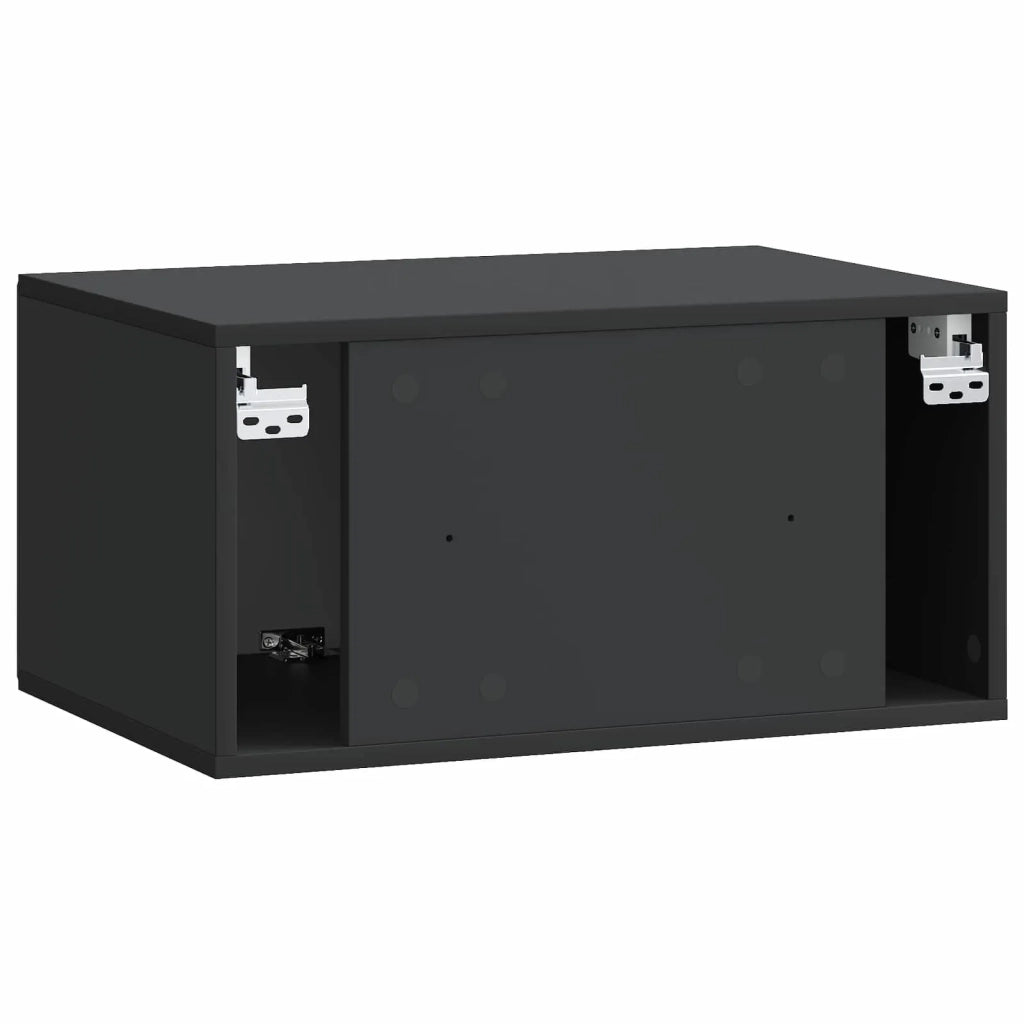 Mobile Porta TV da Muro 59,5 x 41 x 30 cm Nero 899186
