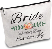 Etui per Trucco - Multiplo - Borsa per Matrimonio - Materiales: Poliester - Chiusura a Cerniera - Borsa per Viaggio - Dimensioni: 18 x 25 cm