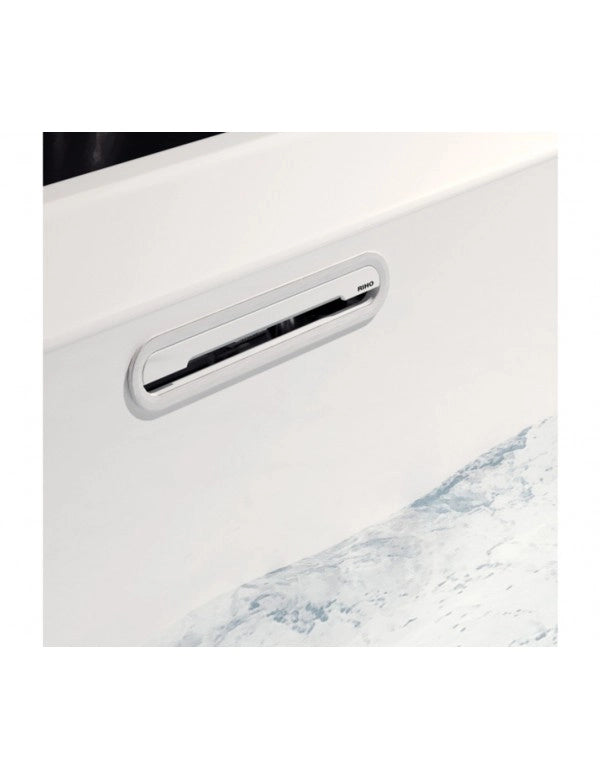 RIHO FALL Copertura troppo pieno Bianco opaco
