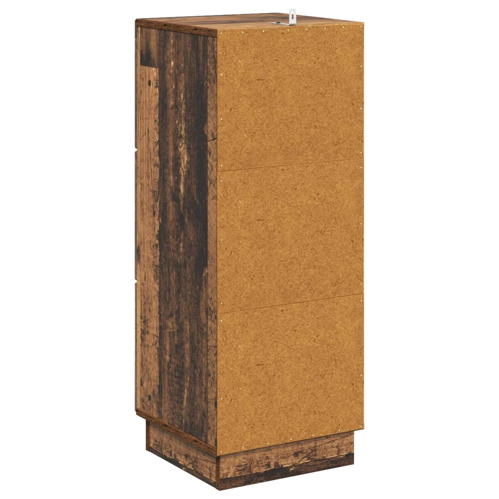 Mobile con Cassetti Legno antico 33 x 34,5 x 87 cm 895313