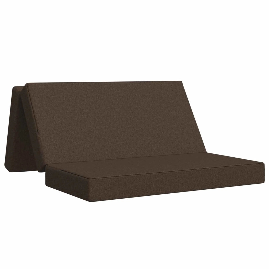Divano Letto Pieghevole 160 x 67 x 45 cm Tortora 900236