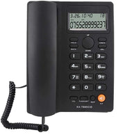 Telefono con funzione handsfree - Telefono fissa - Identificatore di chiamata - Telefono per ufficio casalingo - Telefono con interfaccia doppia - Peso ca. 570 g