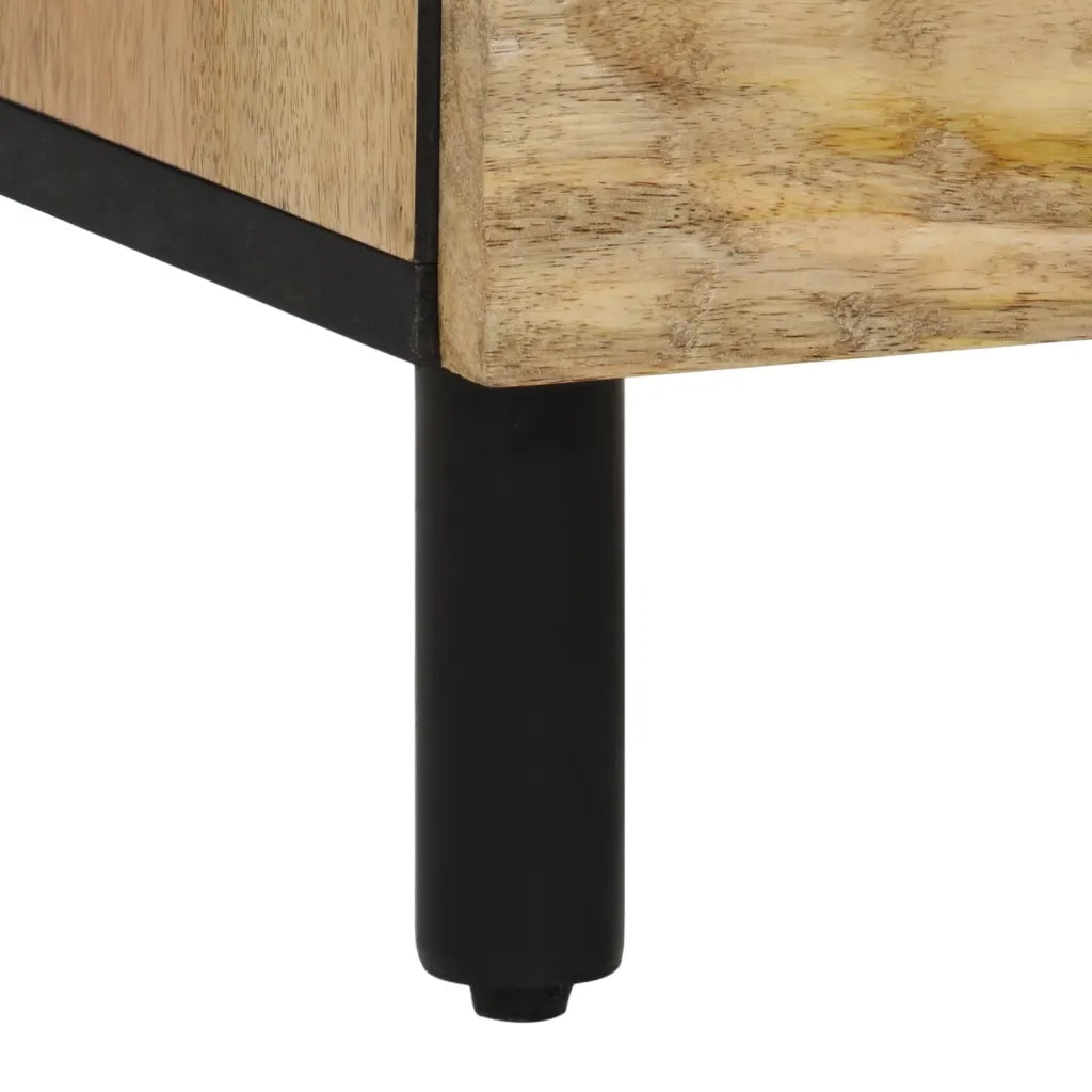 Credenza 60x33x75 cm in Legno Massello di Mango 356894