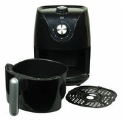 TERMOZETA FRITTOSNELLA  FRIGGITRICE AD ARIA 2,5LT VASCA AMOVIBILE ANTIADERENTE - SERBATOIO - SERBATOIO 900W- DA 80° A 200° NERA