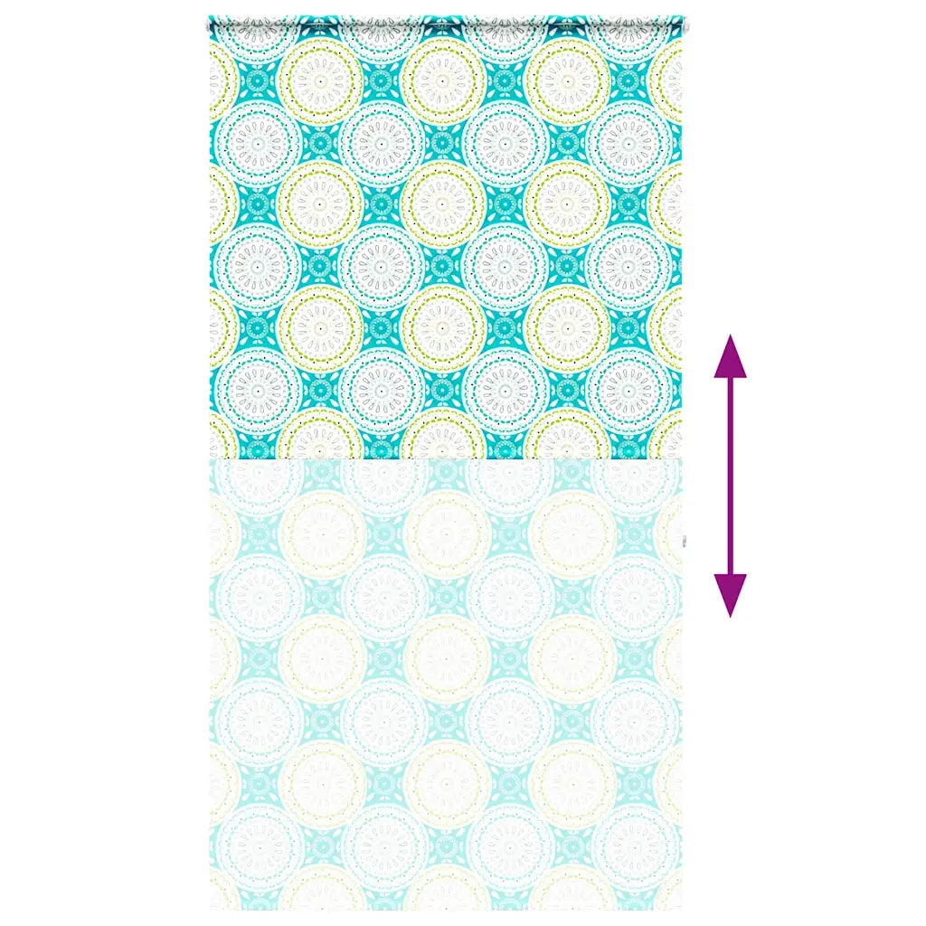 vidaXL Tenda a Rullo per Doccia Cassonetto 140x240cm Larghezza Tessuto