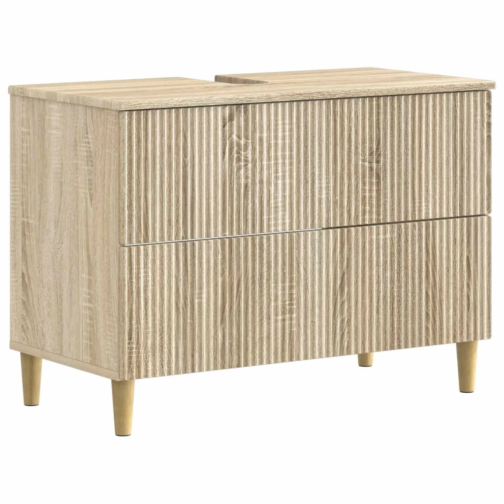 Set di Armadi da Bagno da 2 Pezzi ARNHEM Rovere Sonoma 3417686