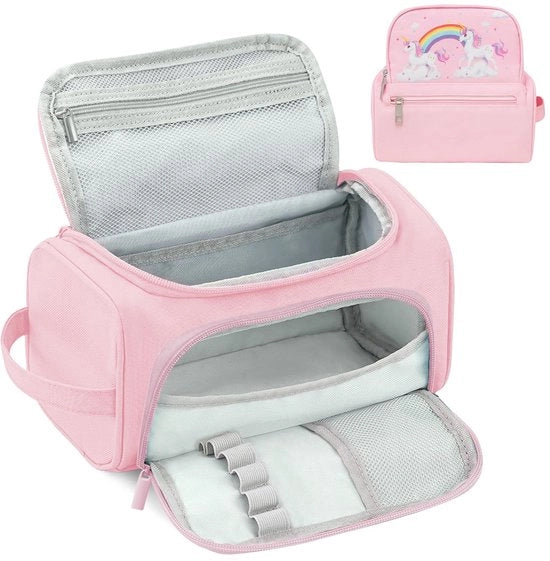 Etui per bambini - Etui con grande capacità, borsa con divisori, etui duraturo, attrezzatura scolastica per bambini