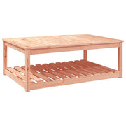 Tavolo da Giardino | Tavolino da esterno 121x82,5x45 cm in Legno Massello di Douglas