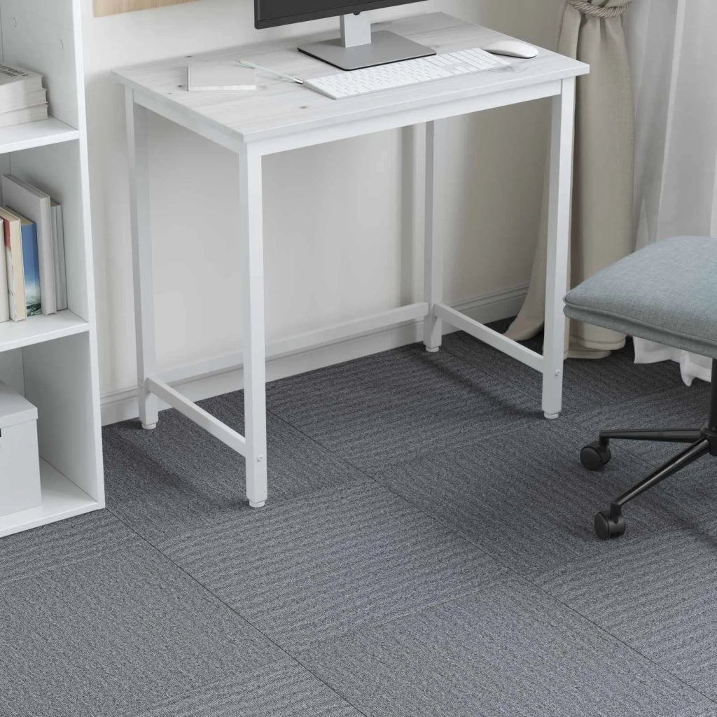 Piastrella per Tappeto Grigio Chiaro 50 x 50 cm 4 pz CFW2488586