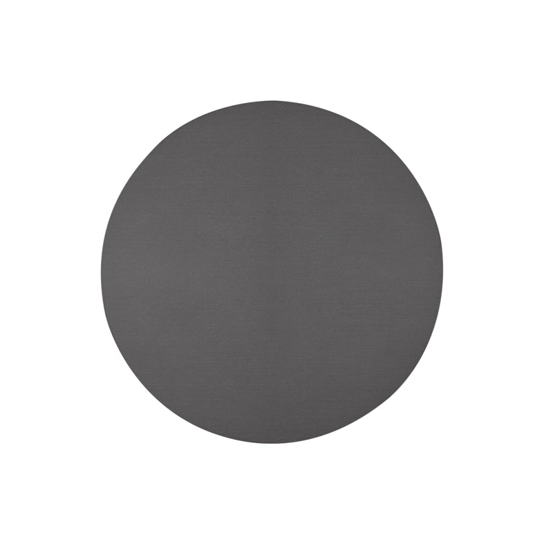 SOLARIS Applique LED 12W 3000K CRI90 IP20 Diametro 23cm in Metallo Finitura Titanio - Rossini Group - Illuminazione Interna di Design