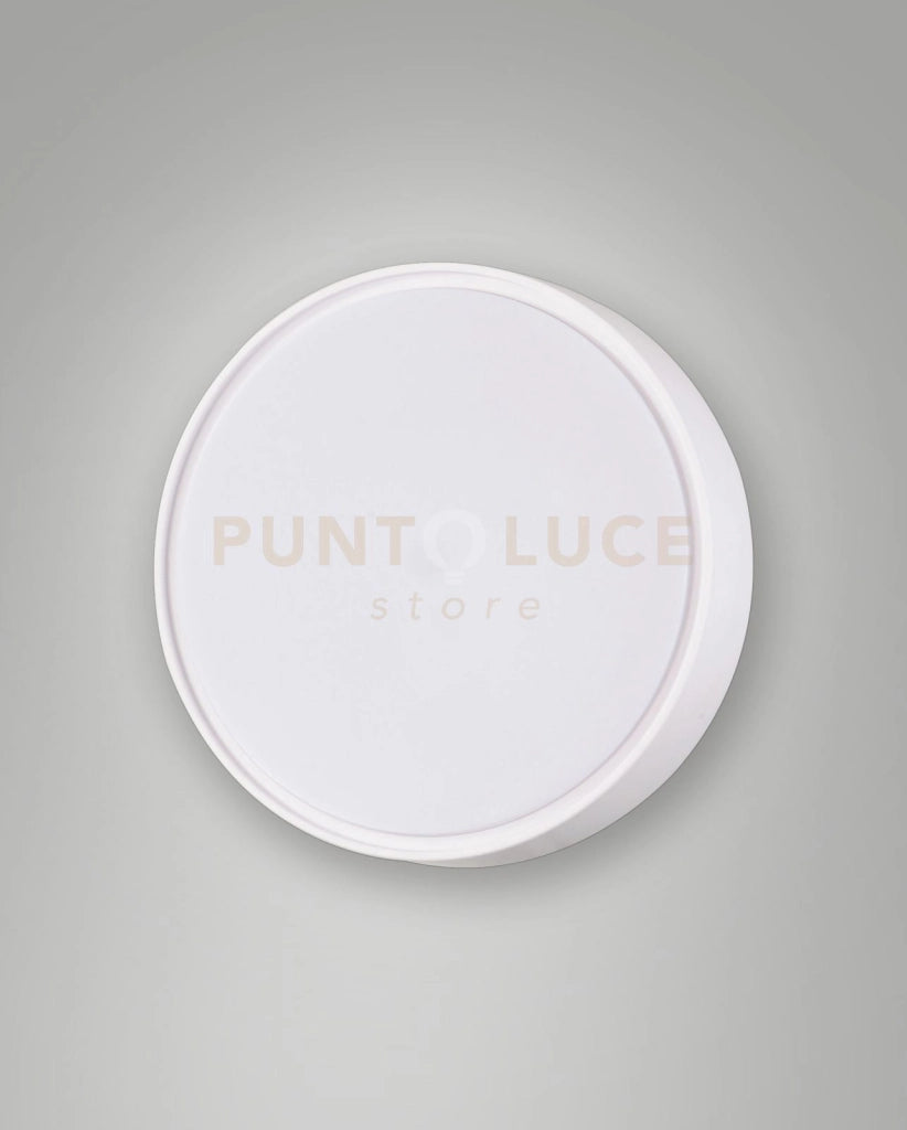 HATTON PLAFONIERA BIANCA 1 LUCE ATTACCO E27 D.25CM  C/SENSORE