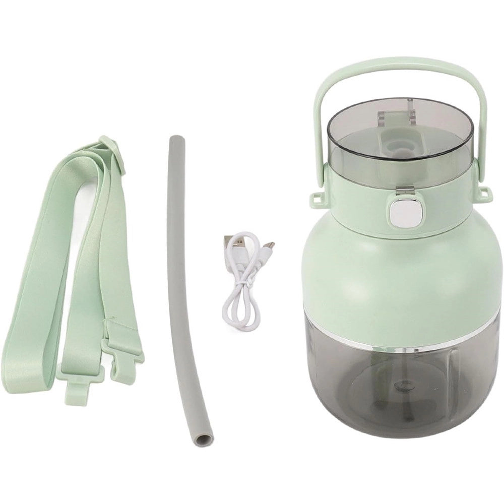 Trade Shop - Frullatore Portatile Da 500ml Ricaricabile Usb Multifunzionale Per Succhi Frutta Verdura -