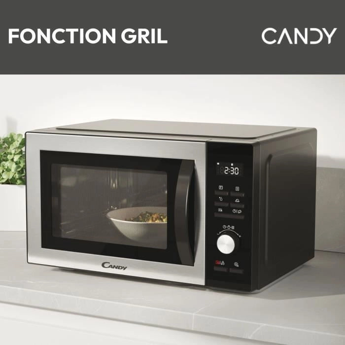 CMCA29EDLB Microonde combinato 29 L MO: 1000 W - Grill: 1000 W - Cavità in acciaio inossidabile - UI digitale Funzione bassa temperatura