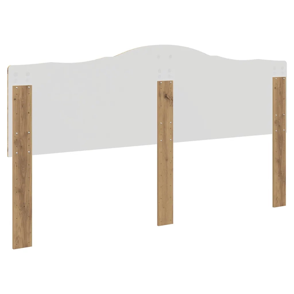 Testiera-Testata-Testiera Decorativa Rovere artigianale 180 cm Legno multistrato 678137