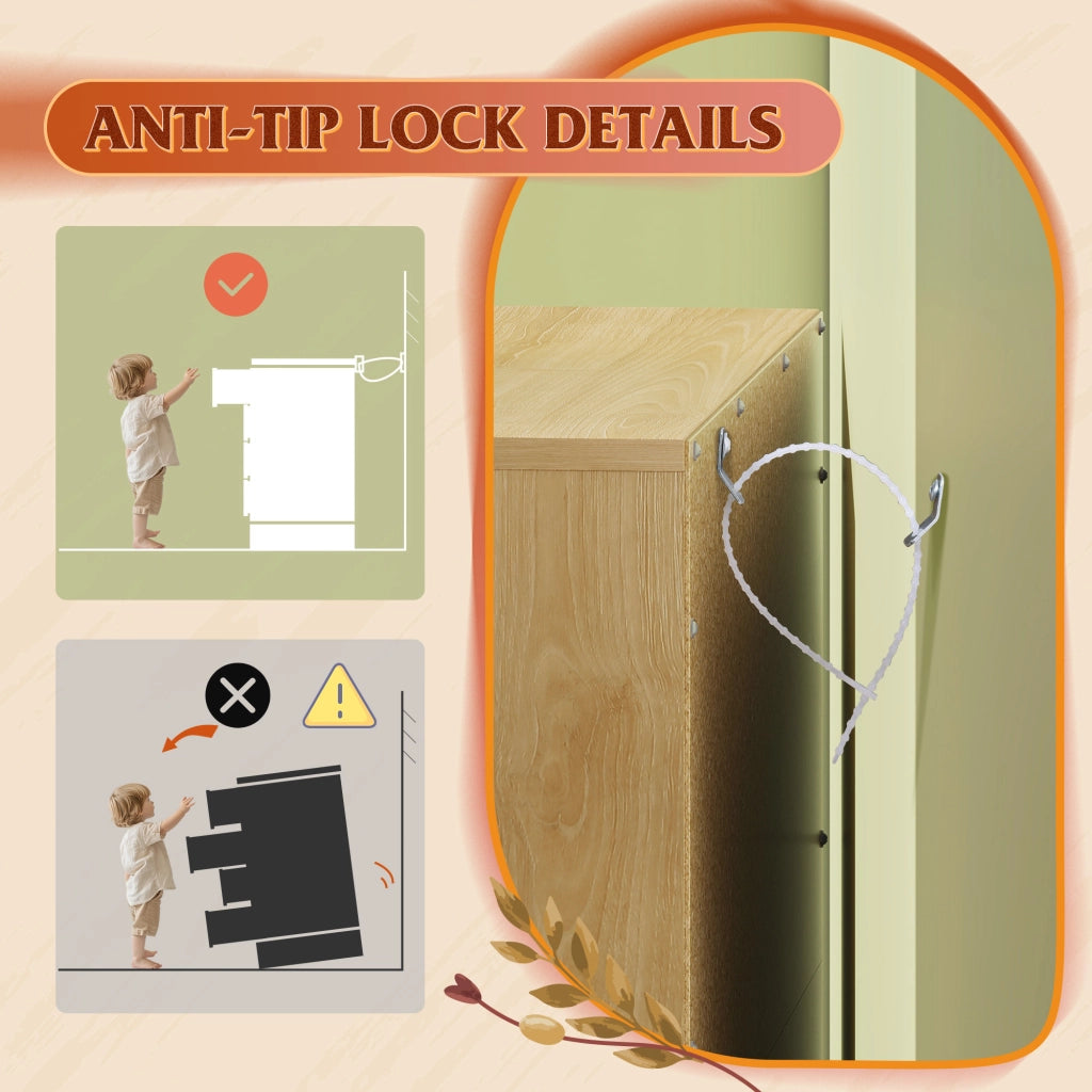 Cassettiera 4 Cassetti ¨C Minimal ¨C Legno Rovere 60x40x